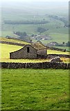 SD9867 : Barn Above Conistone. by Steve Partridge