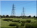 ST3484 : Four electricity pylons by Robin Drayton
