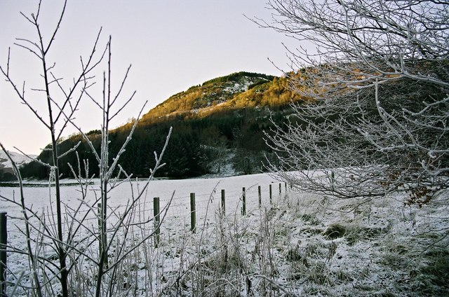 Creag a' Ghiubhais with Creag a' Chasteil behind