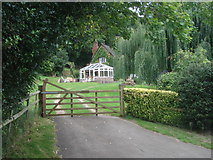 SO6129 : Entrance to Lyndor Cottages by Trevor Rickard