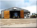 Agricultural shed near Walcott Hall