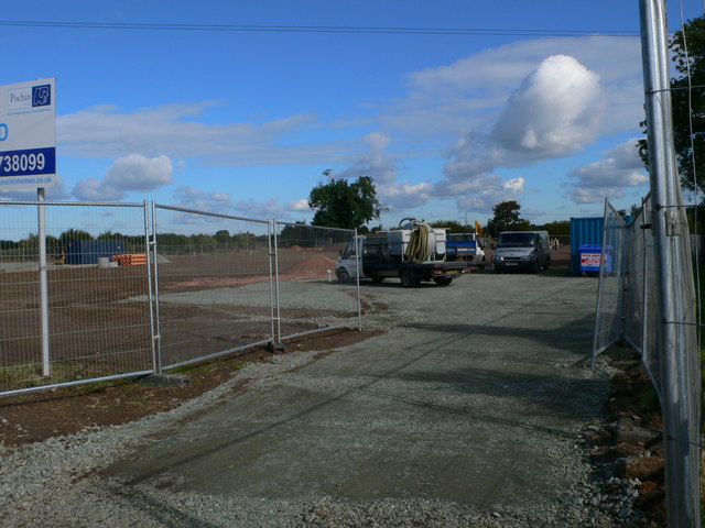 Building site at Cockshutt