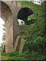 Part of the 3 arched bridge carrying the London to Dover railway line