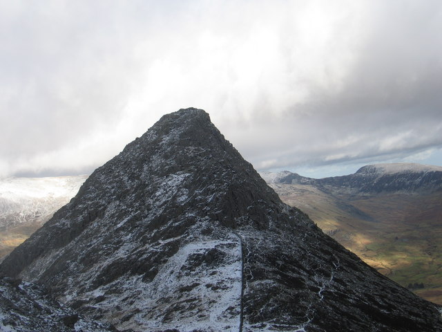 Tryfan from below Bristly Ridge