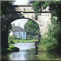 Cottage through the Bridge, Kent Green, Macclesfield Canal