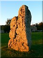 SU1069 : Sarsen stone, Avebury Circle, Wiltshire by Brian Robert Marshall