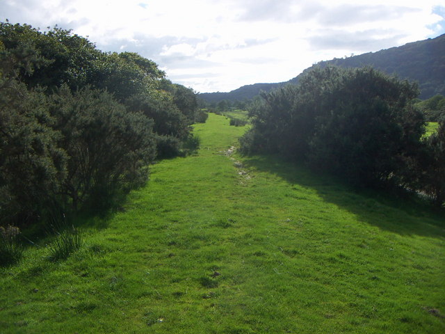 A green path
