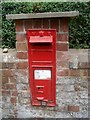 Victorian post box at Donnington