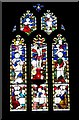 Stained Glass Window, Holy Rood Church, Wool