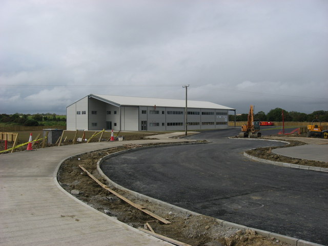 New temporary school at Laytown, Co. Meath