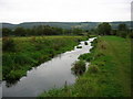 Cheddar Yeo looking towards the Mendip Hills