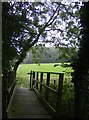 Footbridge near Pallance Farm