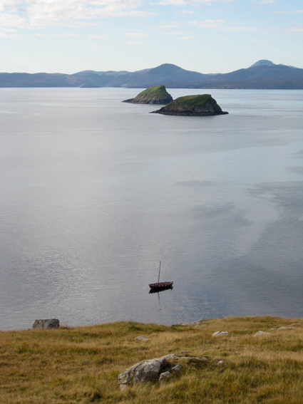 An Sulaire visiting the Shiant Isles