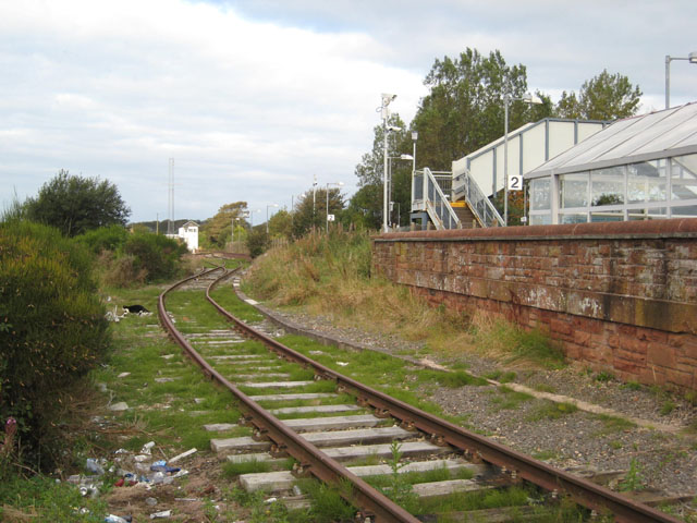 Annan Station © Oliver Dixon cc-by-sa/2.0 :: Geograph Britain and Ireland