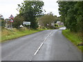 Approaching Dundrennan on the A711