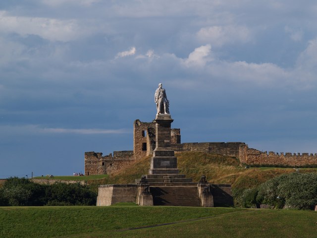 Monument to Admiral Lord Collingwood. Tynemouth.