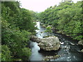 The River Fechlin at  White Bridge