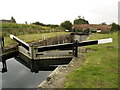 SE7845 : Coat's Lock and Bridge on the Pocklington Canal by Andy Beecroft