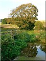 Ford over stream near Preston, Wiltshire