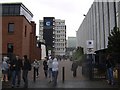 Main entrance to Caledonian University