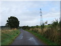 Electricity pylon near Coalford