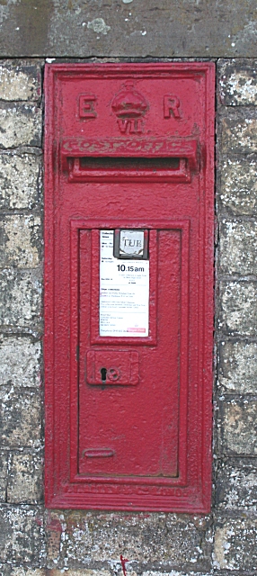 Letter Box at Pitkennedy Primary School © Anne Burgess :: Geograph ...