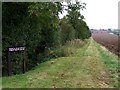 Footpath near Little London