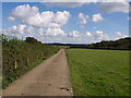 Entrance road to Totleigh Barton