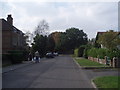 Looking down Elm Grove South towards St Philip Howard