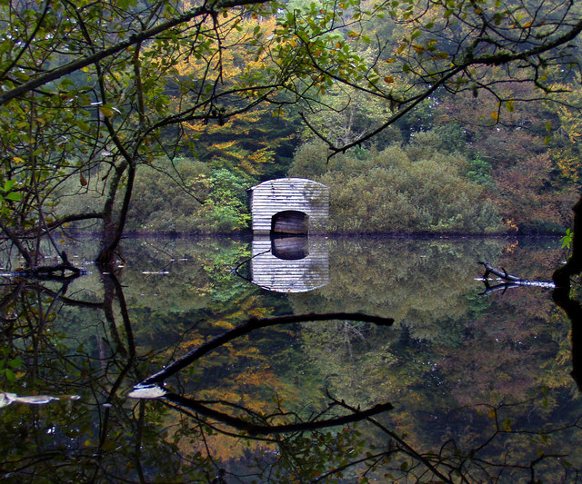 Boathouse, Mochrum Loch