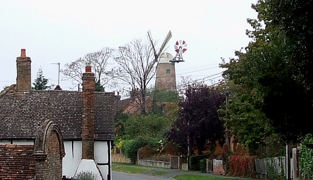 Quainton Windmill from Church Street