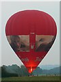 Hot air balloon G-KNIX, Hook, Wiltshire