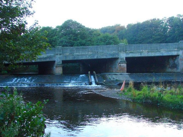 Weir on Wooler Water