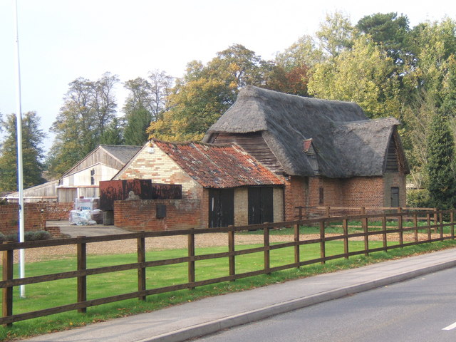 Buildings close to manor house, Wilburton