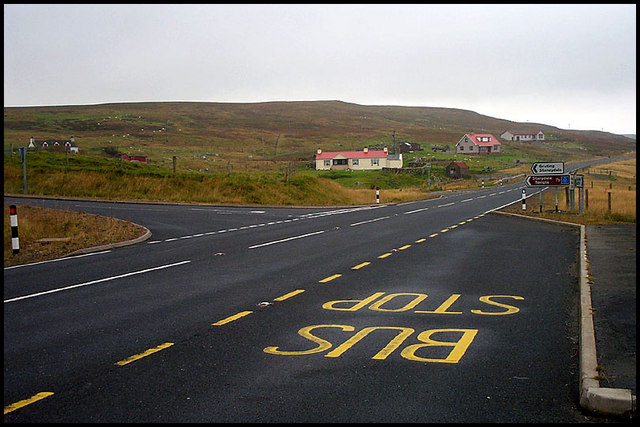 A971 Road Junction