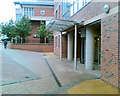 Entrance canopy to Sheffield Magistrates Court