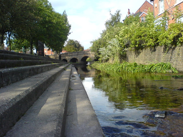 Bulwell Bogs View of Bridge to train station