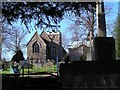 Birstall Parish Church and the War Memorial