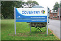 Local Authority Boundary Sign, Keresley Village