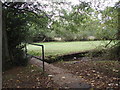 Footbridge over stream at Pounds Farm