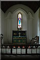 Chancel and altar of Syde Church