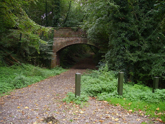 Bridge over disused Didcot Railway © Jim Probert :: Geograph Britain ...