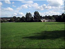 SP0272 : The playing fields of the First & Middle Schools in Alvechurch, Worcestershire. by Lee J Andrews