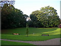 Lawn in front of Pembroke, University of Greenwich.