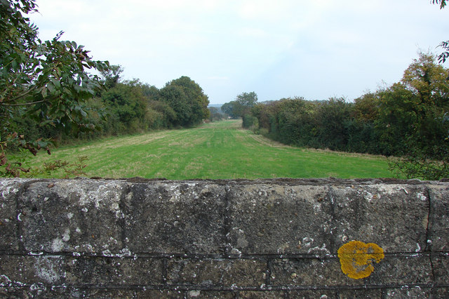 Route of the old Lynn to Fakenham Railway