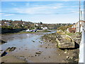 A creek separating Ynys Faelog from Ynys Mon (Anglesey)