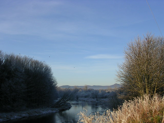 River Don from outside Don Cottage, Kemnay