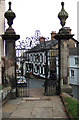 Gates and Gatepiers - Church Street, Malpas