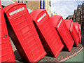 Out of Order phone box sculpture