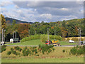 Roundabout on the A68